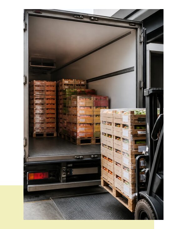 Перевозка сельхозпродукции на паллетах с доставкой в Новотроицк